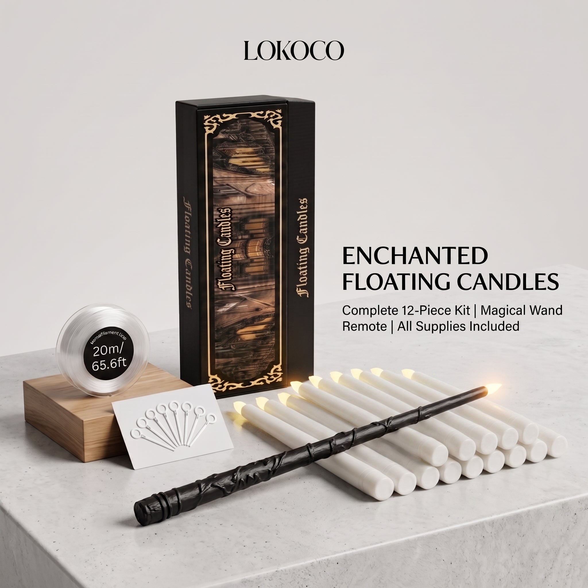 Enchanted Floating Candles
