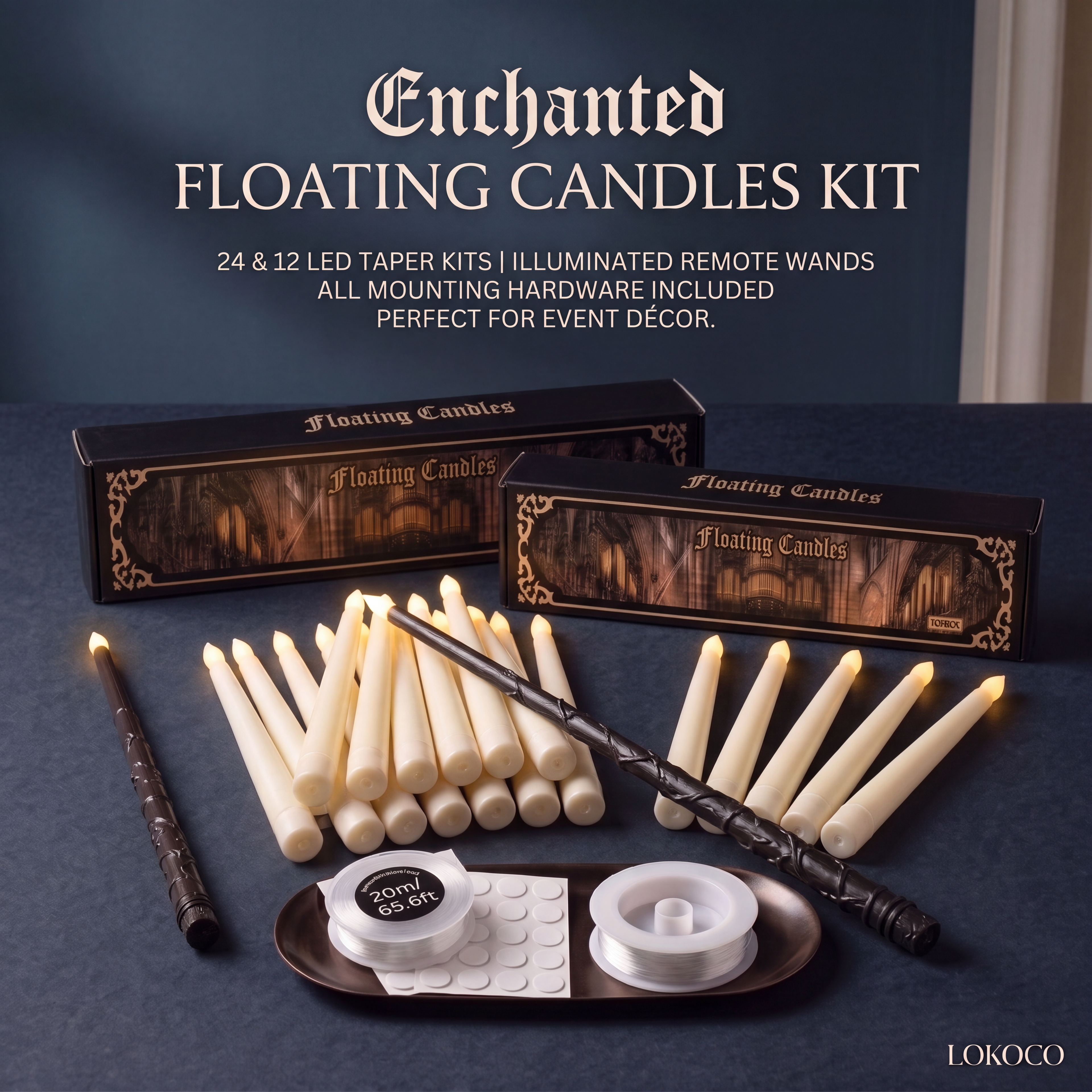 Enchanted Floating Candles