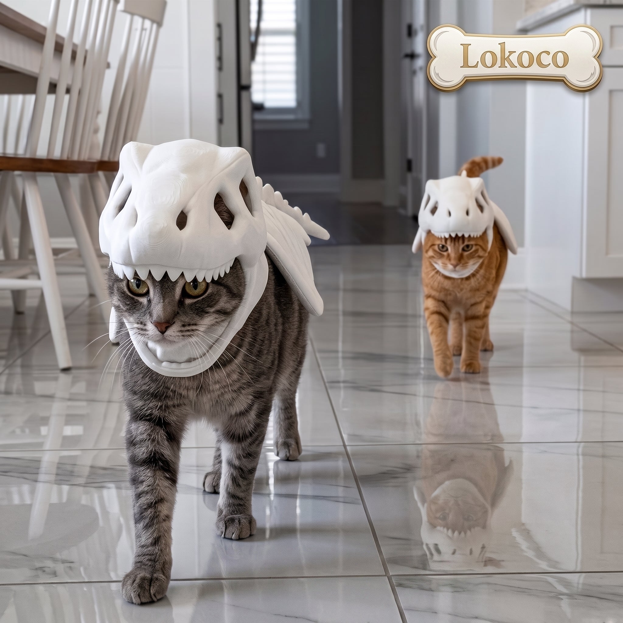 Dino-Bones Pet Costume