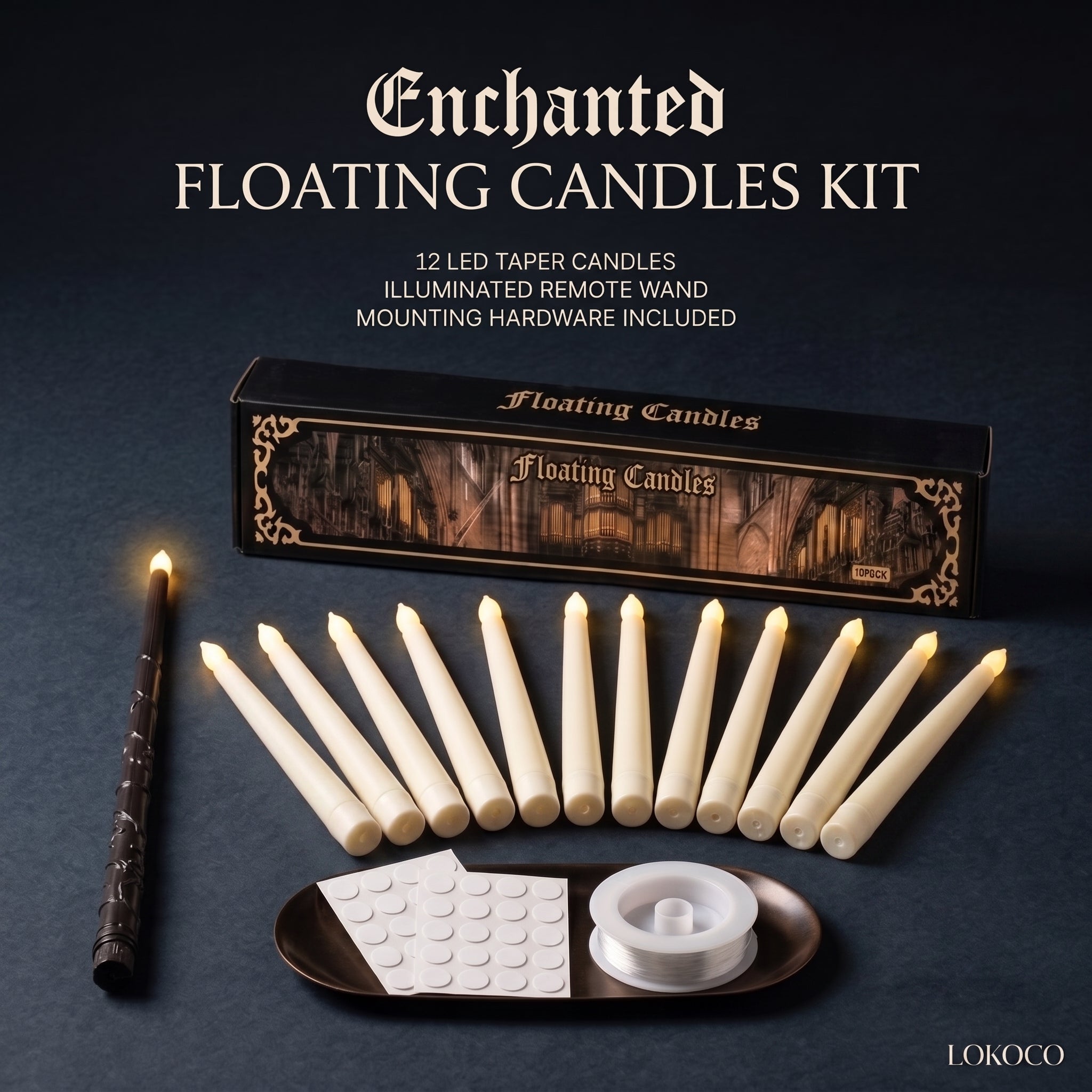 Enchanted Floating Candles