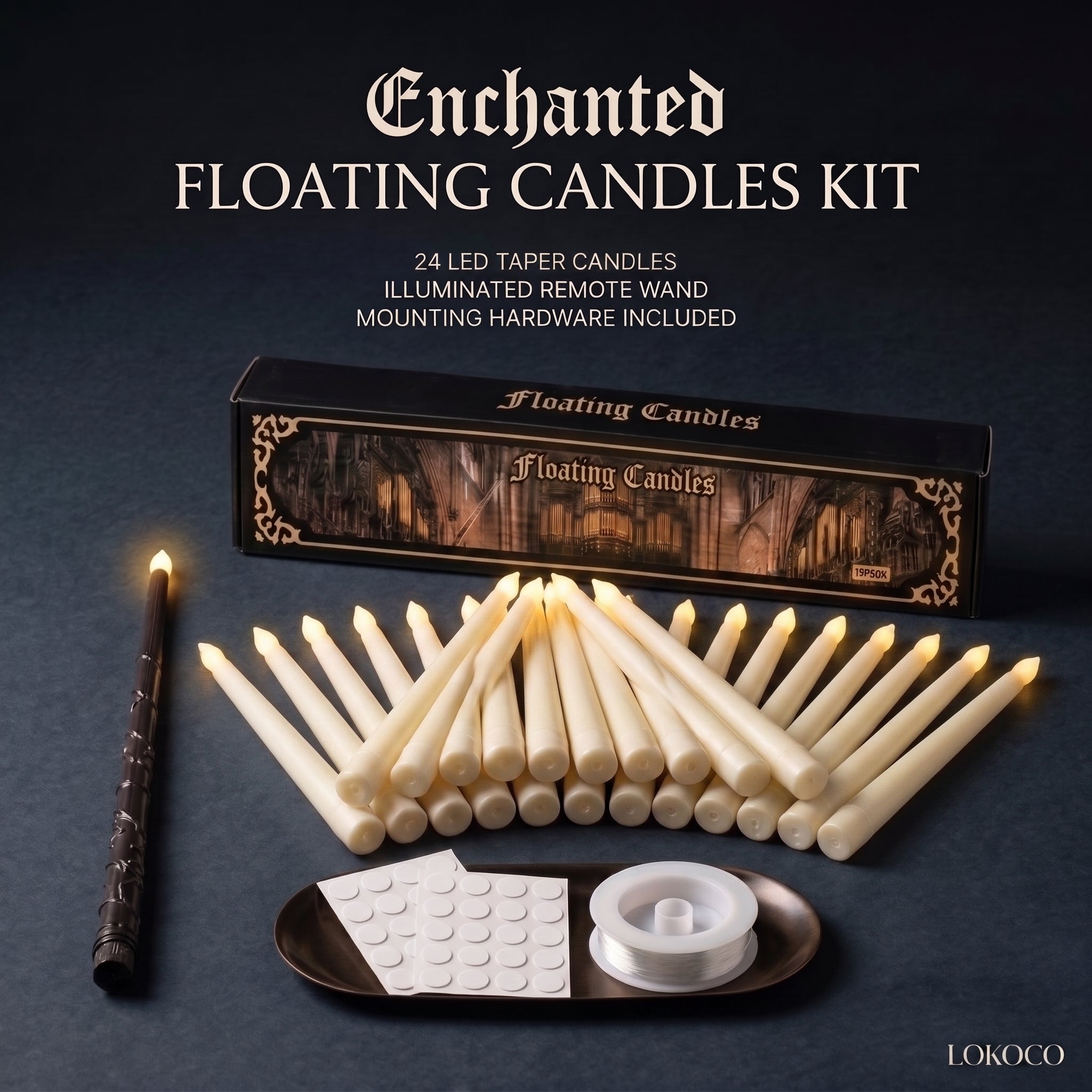 Enchanted Floating Candles