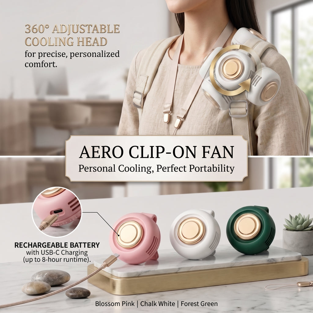 Lightweight Clip-on Fan